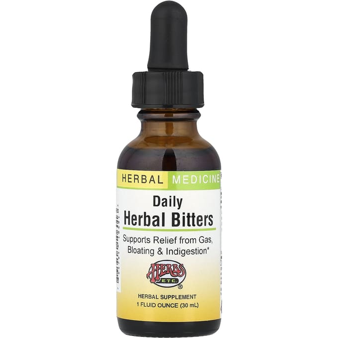 Herbs Etc., Daily Herb Bitters, 30ml (1 fl oz)