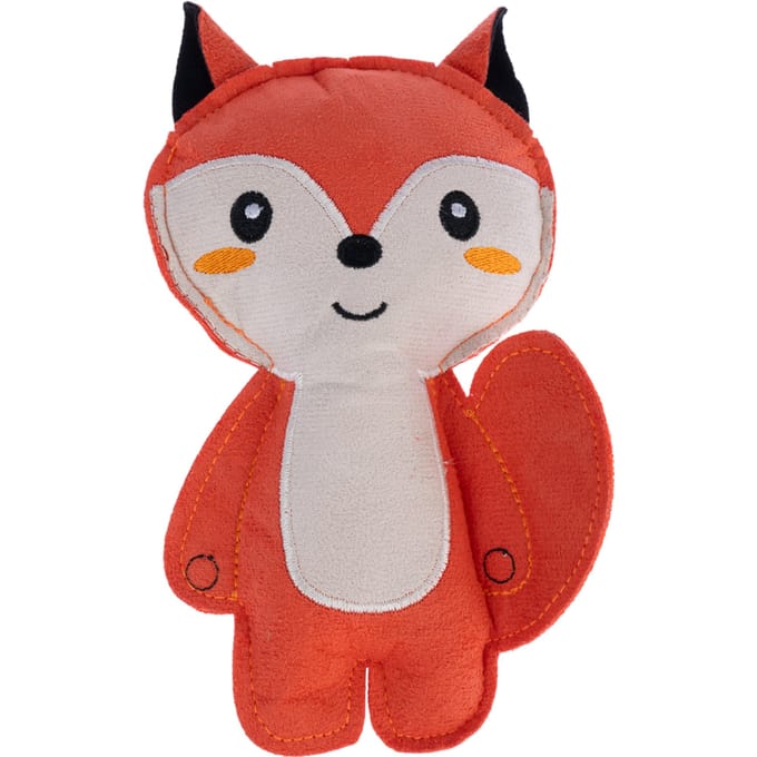TIAKI hondenspeeltje Squeaky Fox 19x12x4 cm