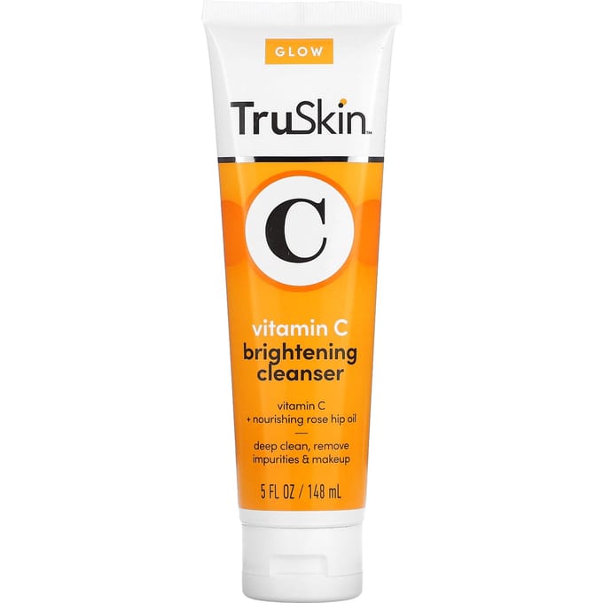 TruSkin, Vitamin C Brightening Cleanser, 148ml (5fl oz) orange