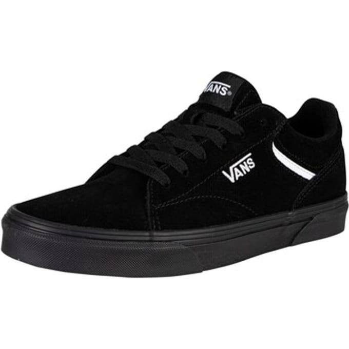 Vans Seldan Suède Sneakers, Zwart