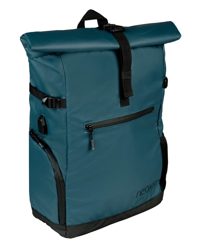 Neoxx VIBE Roll Top - Rugzak 15 45 cm USB (nite)