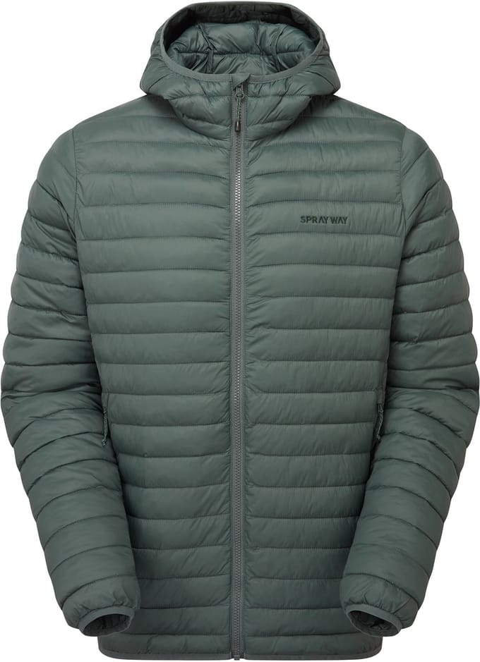 Sprayway Turton Hooded Jacket - Pufjas - Heren - Groen - Maat XL