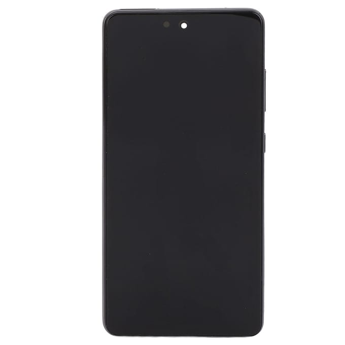 Remplacement Écran LCD Assemblage Écran Tactile Numériseur avec Cadre pour Téléphone A52 4G 5G Écran Tactile black