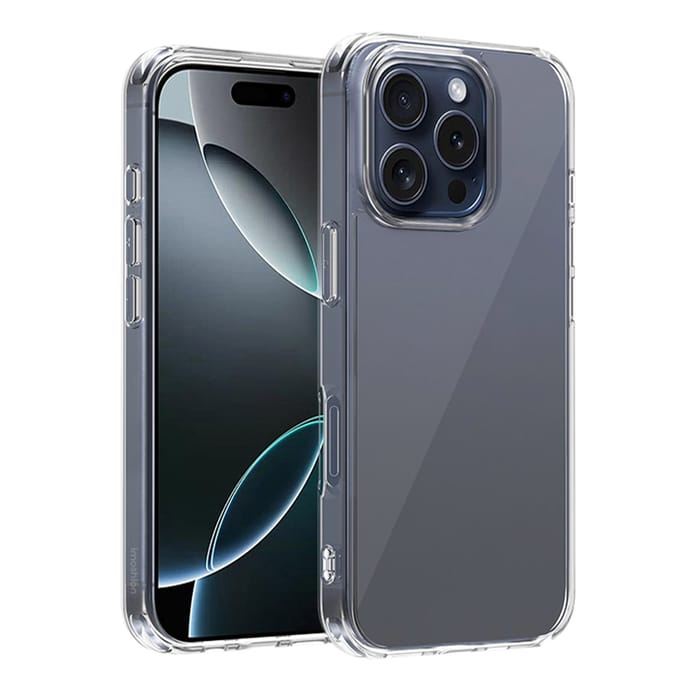 imoshion Hoesje - Geschikt voor Apple iPhone 16 Pro - Protective Backcover - Transparant