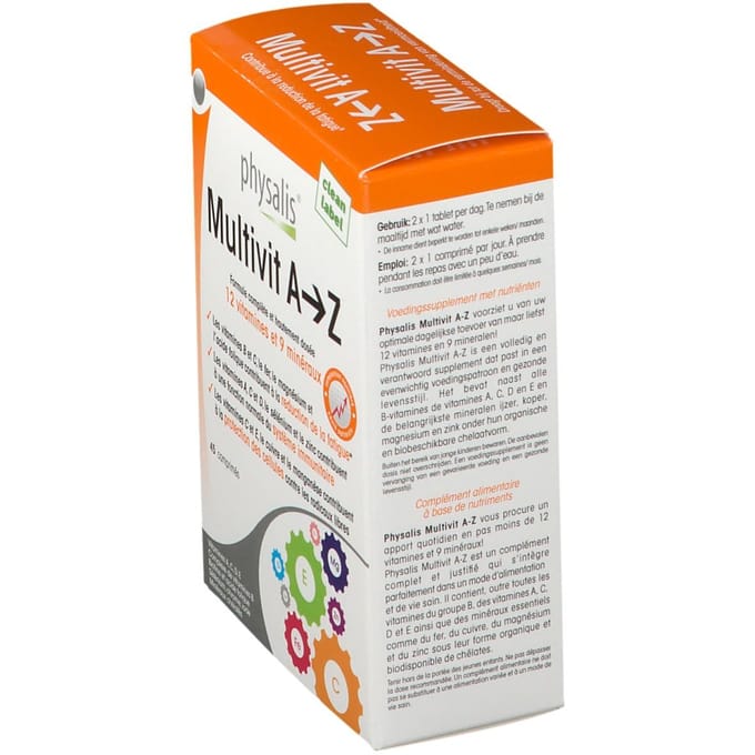 Physalis® Multivit A-Z 45 Tabletten