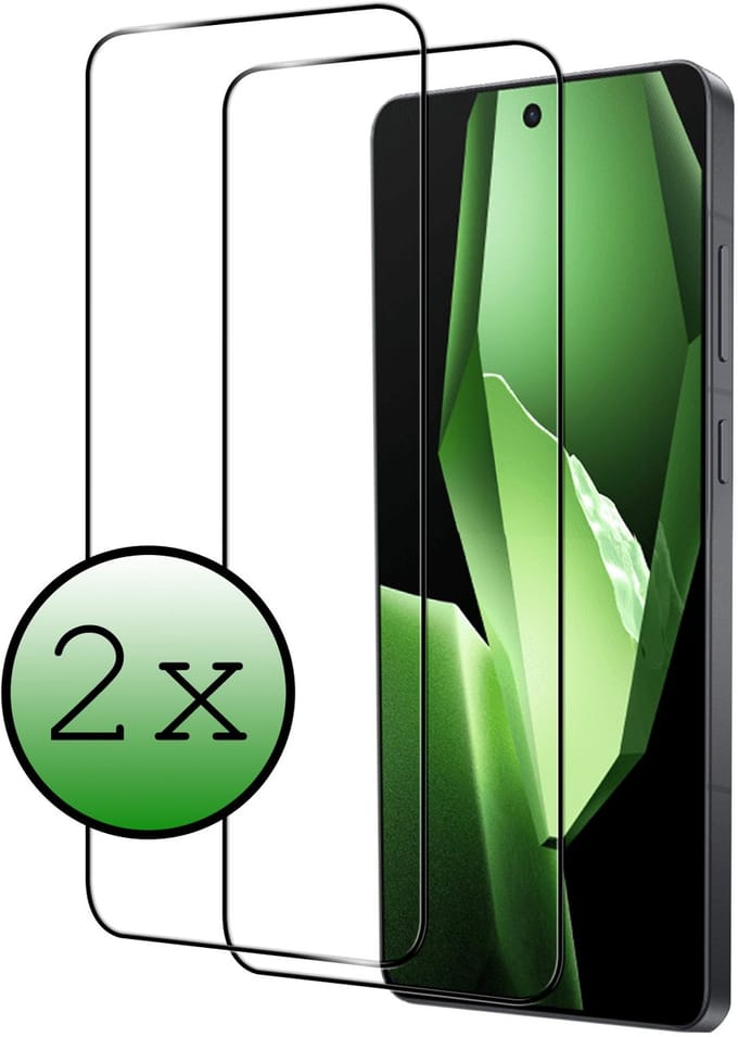 Screenprotector - 2 Stuks Geschikt voor OnePlus 13R - Full Cover - Beschermglas - Gehard Glas - Tempered Glass - Screen Protector