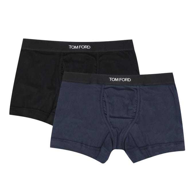 Tom Ford Mannen S Boxer Briefs 2-Pack Set T4xc3 1040 026 T4XC3 1040 026 (XL) black