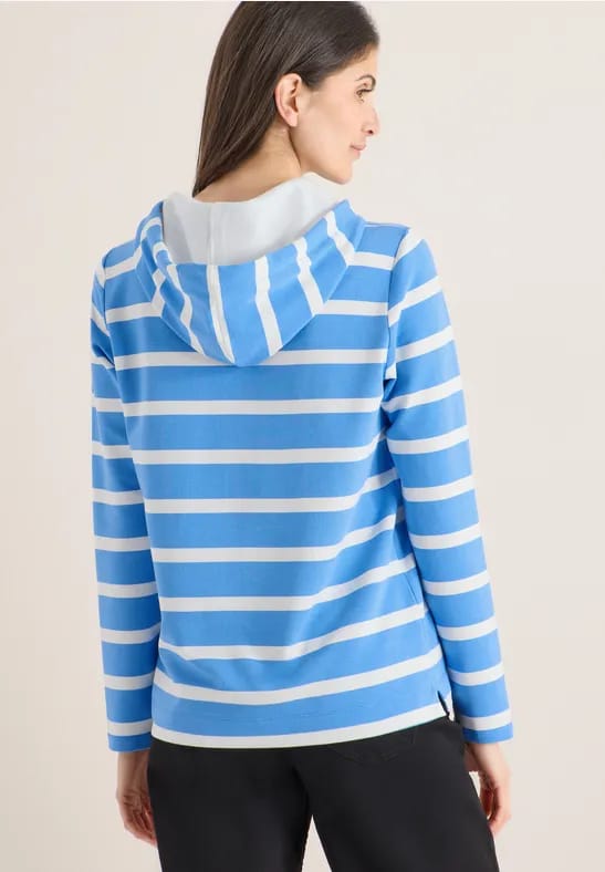 Gestreepte hoodie
