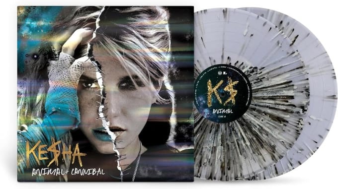 Kesha - Animal + Cannibal (Black & White Splatter Vinyl 2LP)