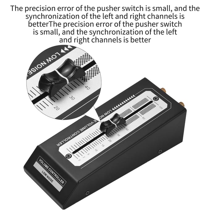 Mini Low Noise Volume Controller Volume Aanpassingsapparaat Passieve Voorversterker Actieve Luidspreker Volume Aanpassingscontroller