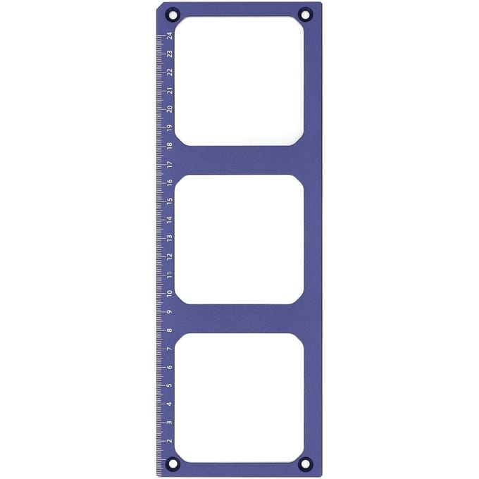 86 Type Draad Doos Sjabloon 3 Gaten Aluminiumlegering Stopcontact Onderdoos Sleufsjabloon voor Kledingkast blue