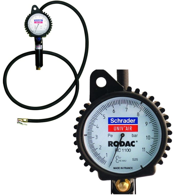Rodac RC1100 Bandenpomp voor APK - 0,7-11bar - 1/4"