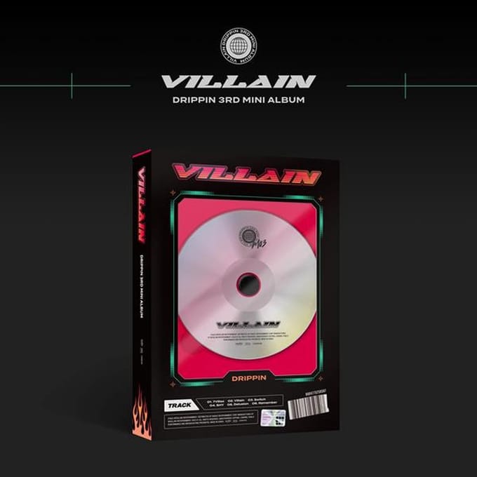 DRIPPIN [Villain] 3e mini-album Random ver.,No poster gray