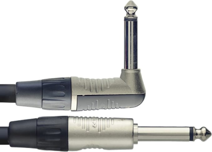 Stagg Gitaar/instrument kabel DLX L-Jack/Jack NGC6PLR