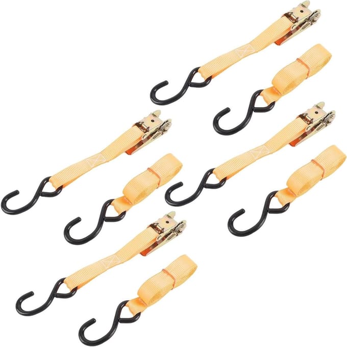 Ratelband - Spanband - Lading Zekeren - Heavy Duty - 6 Meter - Oranje