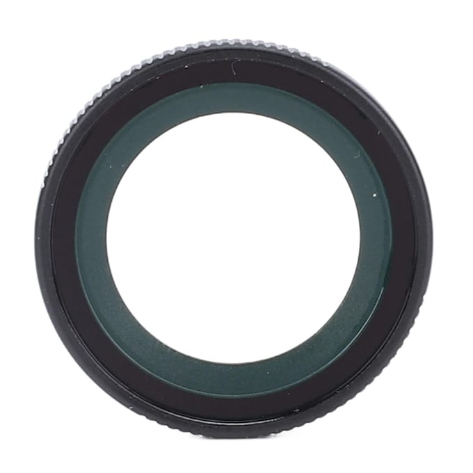 Actiecamera UV-filter Aluminiumlegering Optisch Glas Dubbelzijdig Meerlaags Nano Gecoat UV-filter black
