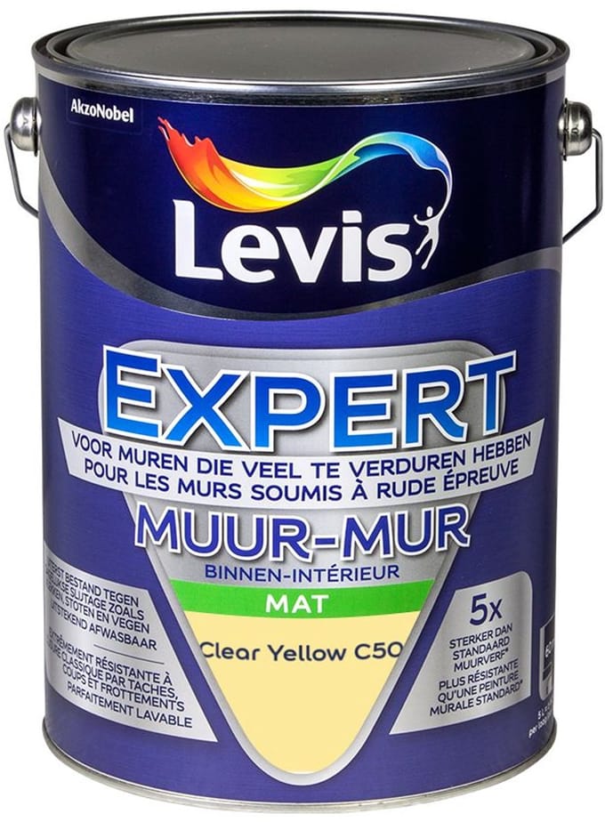 Levis - Expert Muur Binnen Mix - Clear Yellow C50 - Mengverf - 5 L