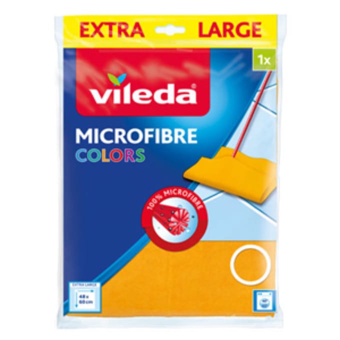 Vileda - Dweil Microvezel - Kleurrijk