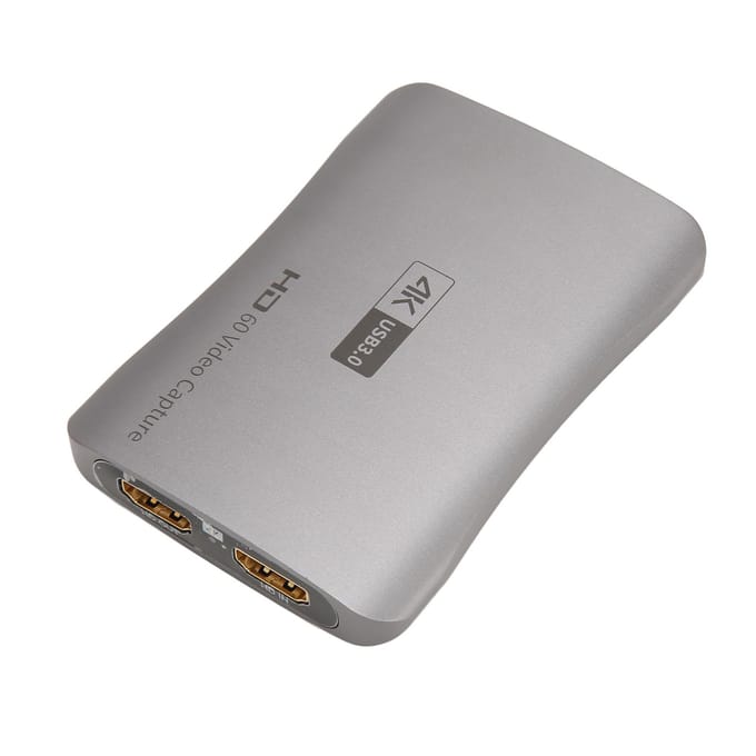 Video Capture Card 4K USB3.0 High Definition Multimedia Interface DVR Kaart voor PC Laptop HC‑336 gray