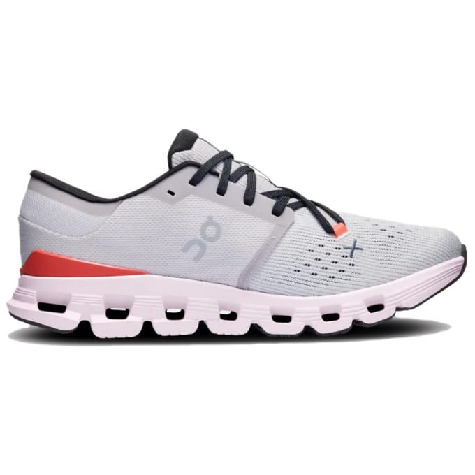ON Cloud X 4 Silver Flame Dames Sneakers Grijs 3WE30072905 36 white