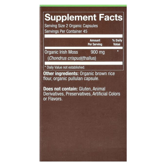Plnt, Biologisch Zeewier, 90 Biologische Capsules