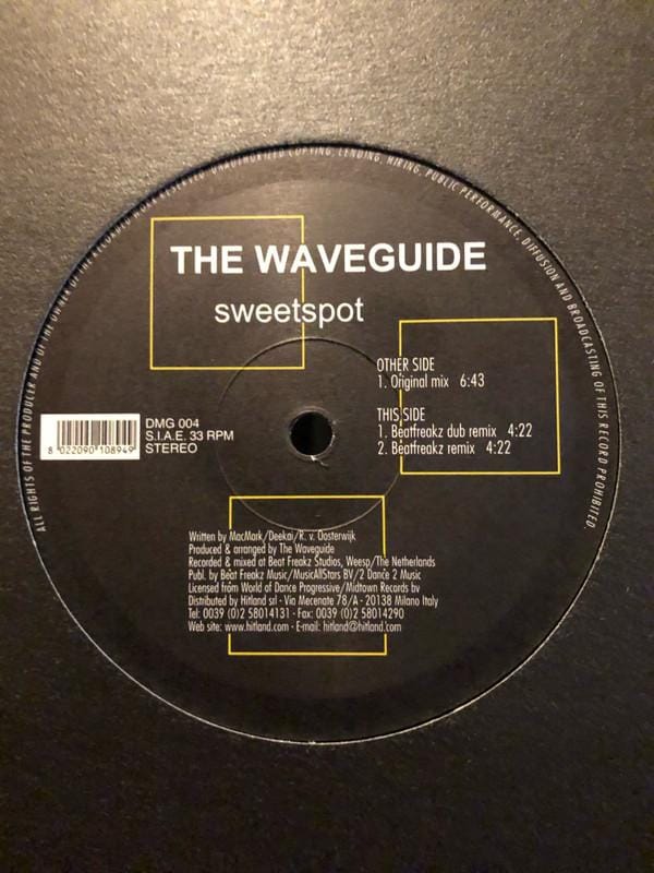12-inch Plaat GOLFLEIDER - Sweetspot DMG004 Schade 2001 Italië Dans & Electronica Gebruikt gray