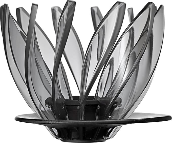 HARIO V60 Dripper Suiren - Transparent Black - 02 Size - VDSU-02-TB