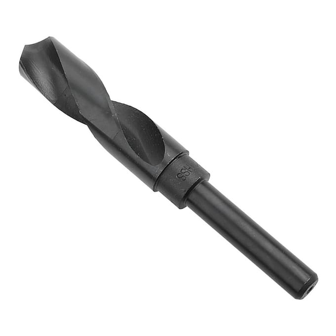 Foret à queue de 12 pouces Acier rapide Foret hélicoïdal Outil pour bois métal (21,0 mm)
