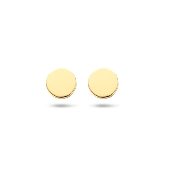 TFT Oorknoppen Rond Geelgoud Glanzend 3.5 mm x 3.5 mm
