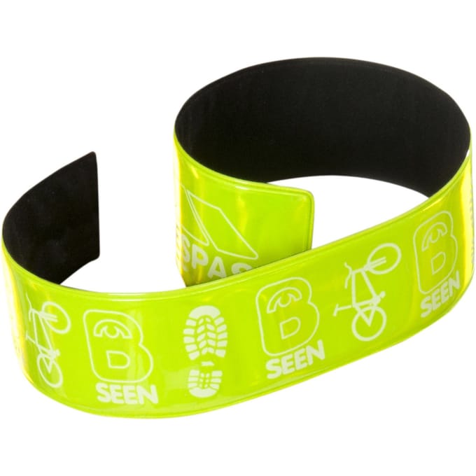 Trespass Snapper Hi Visibility Reflective Wraps (Pakket van 2) (Hi Vis Groen)