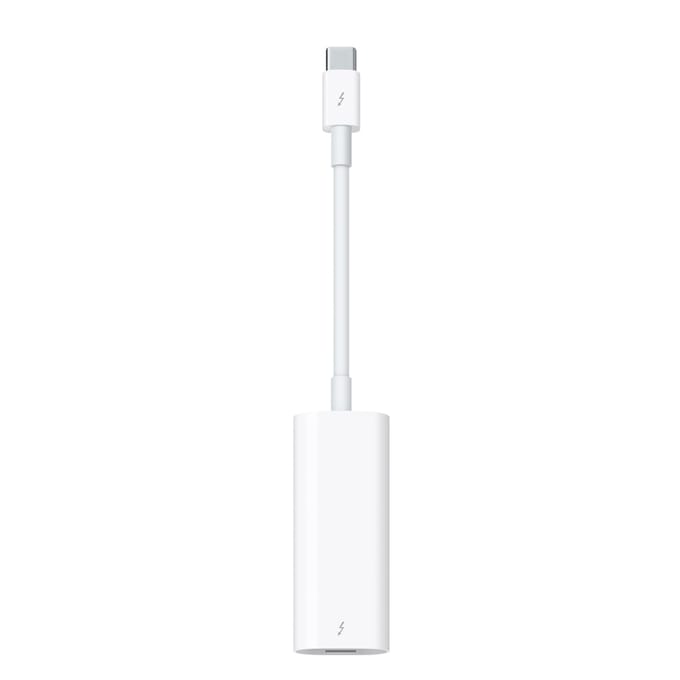 Apple Thunderbolt 3 (USB-C) to Thunderbolt 2 Adapter - Thunderbolt-adapter - USB-C (M) naar Mini DisplayPort (V) - voor iMac; iMac Pro; Mac mini; Mac Pro; MacBook; MacBook Air with Retina display; MacBook Pro