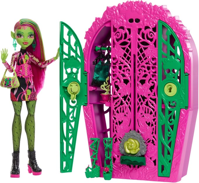 Mattel Monster High Skulltimate Secrets Venus McFlytrap pop - meerkleurig