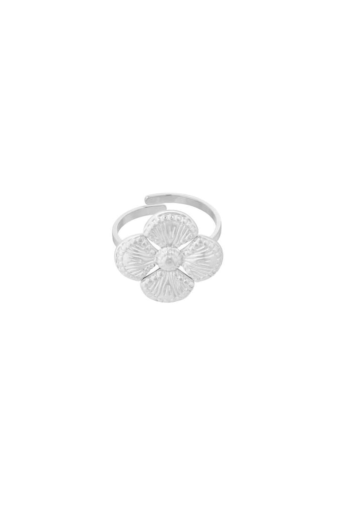 Daisy ring - Silver - kerst cadeau - sint cadeau