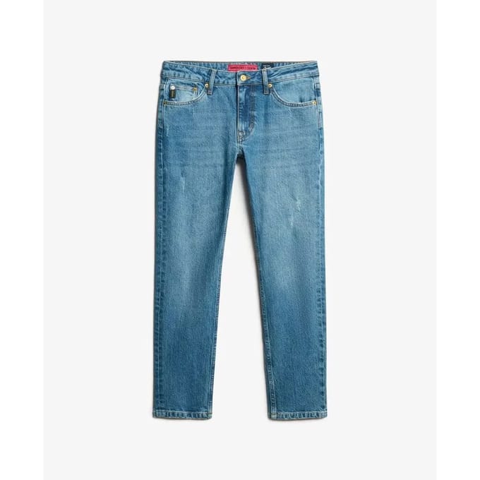 Superdry - Slimfit jeans met middelhoge taille - Dames - Jeans