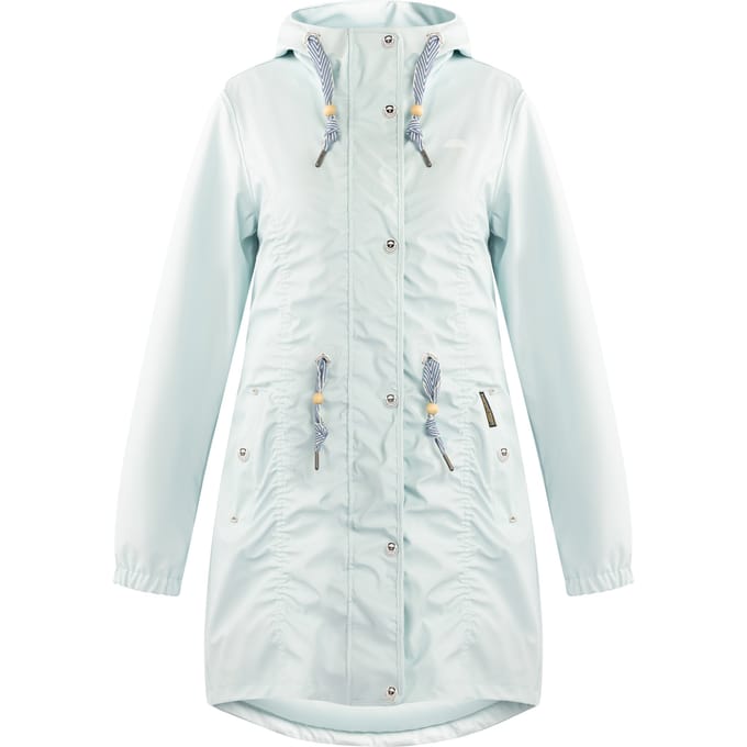 Schmuddelwedda Mackintosh bridgeport Dames Blauw-umint-280