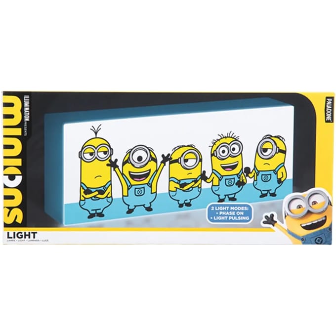 Paladone Minions Glow-in-the-Dark Lamp - 30 cm, Multicolor