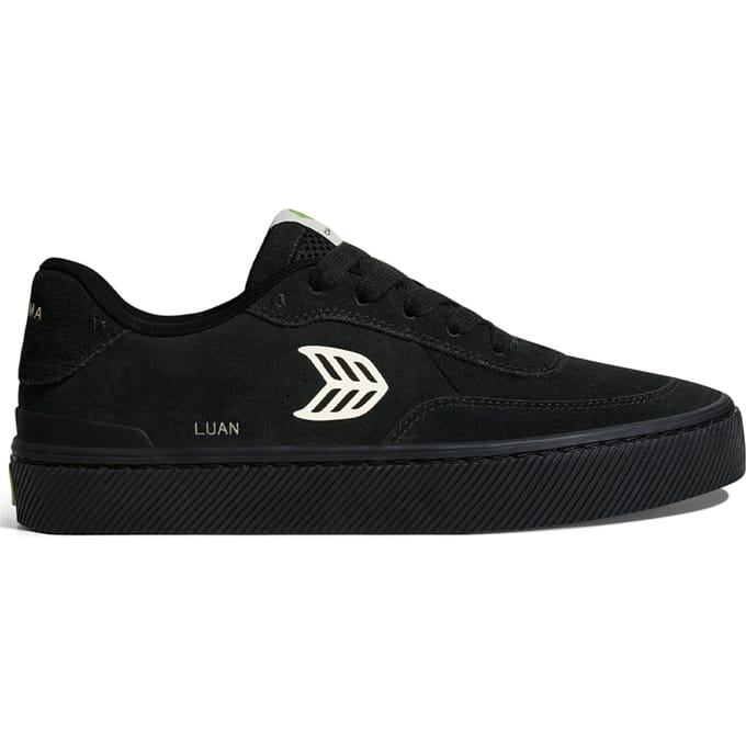 Cariuma Luan Pro All Black Suede Ivory Logo Sneaker Größe: 41 | Trainers Outlet | Unisex | Schwarz