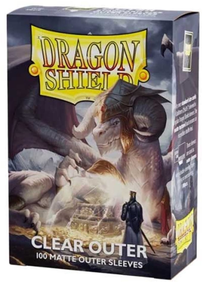 Dragon Shield Buitenste Standaardformaat Kaartmouwen 100 Zakjes Transparant Kinderen