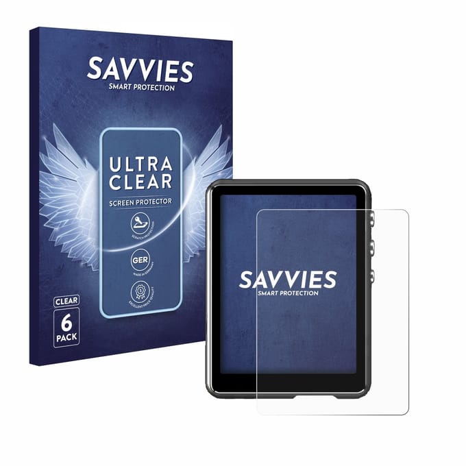 Savvies - Screenprotector voor Mechen M3 - Folie Beschermfolie transparant 6 Stuks