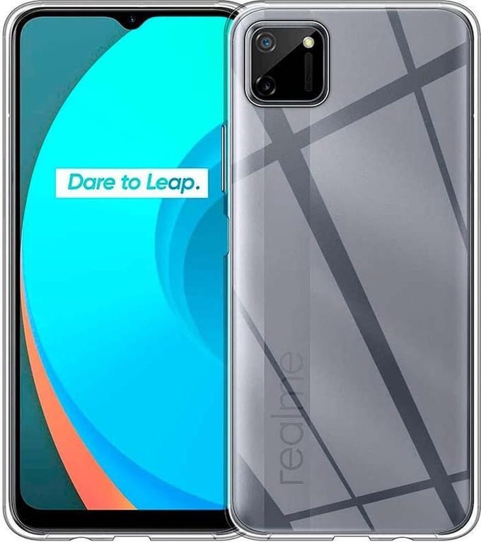 Hoesje Geschikt voor: Realme C11 - Silicone - Transparant