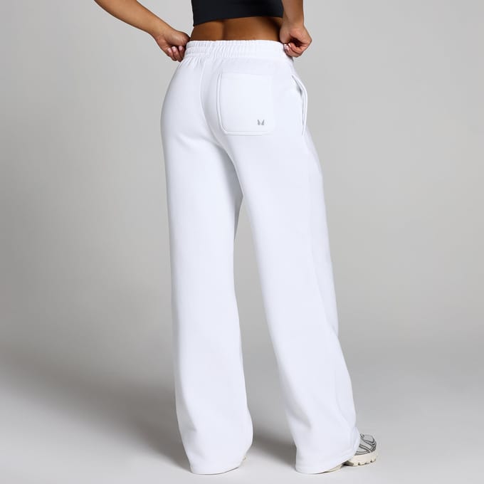 MP Dames Basics Rechte Pijpen Joggingbroek - Wit - M