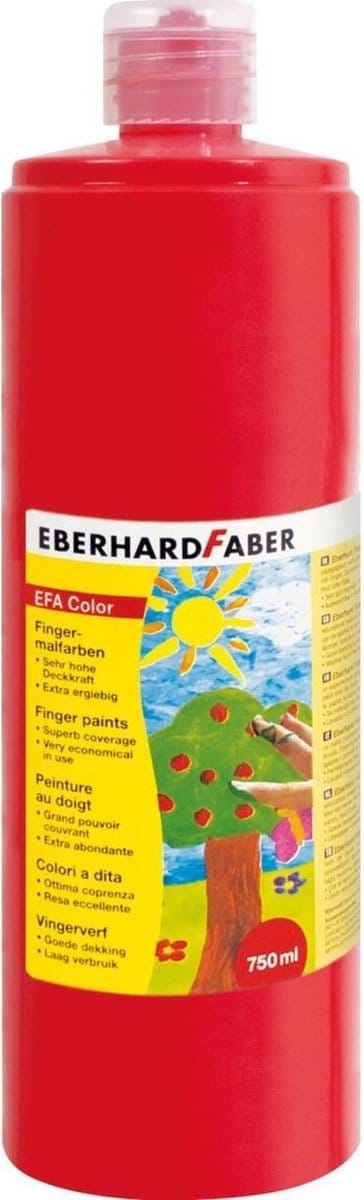 Eberhard Faber EFAColor vingerverf Rood