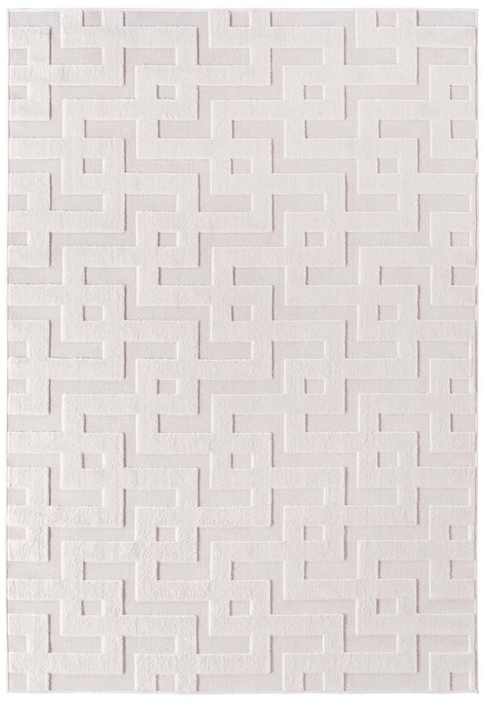 Buitenkleed - Elvora Grid crème 280x370