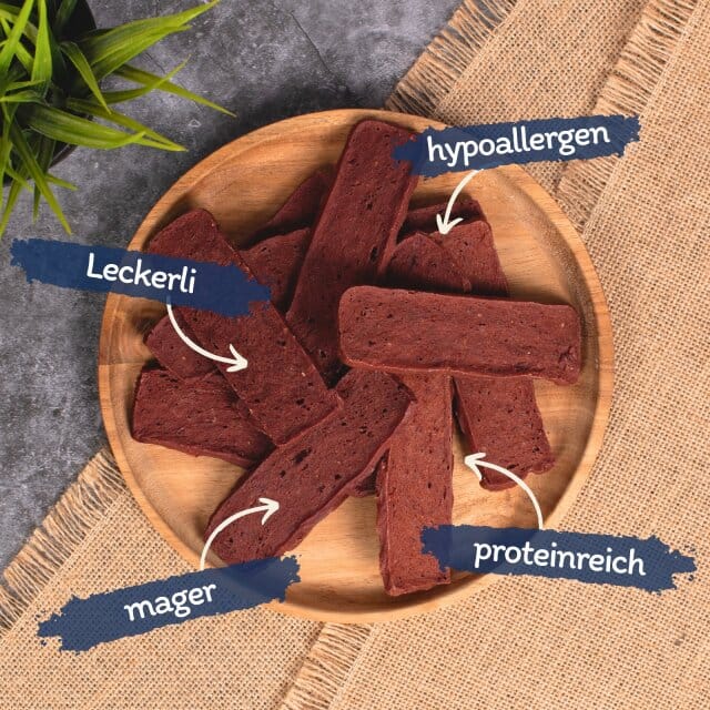 5 kg Lyra Pet® paardenvleesreepjes