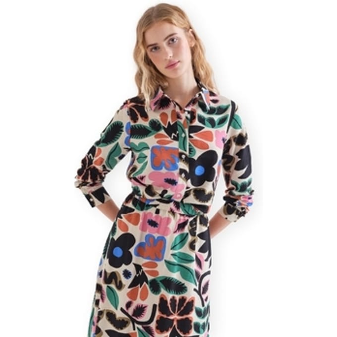 Blouse Compania Fantastica COMPAÑIA FANTÁSTICA Shirt 12010 - Flowers 7