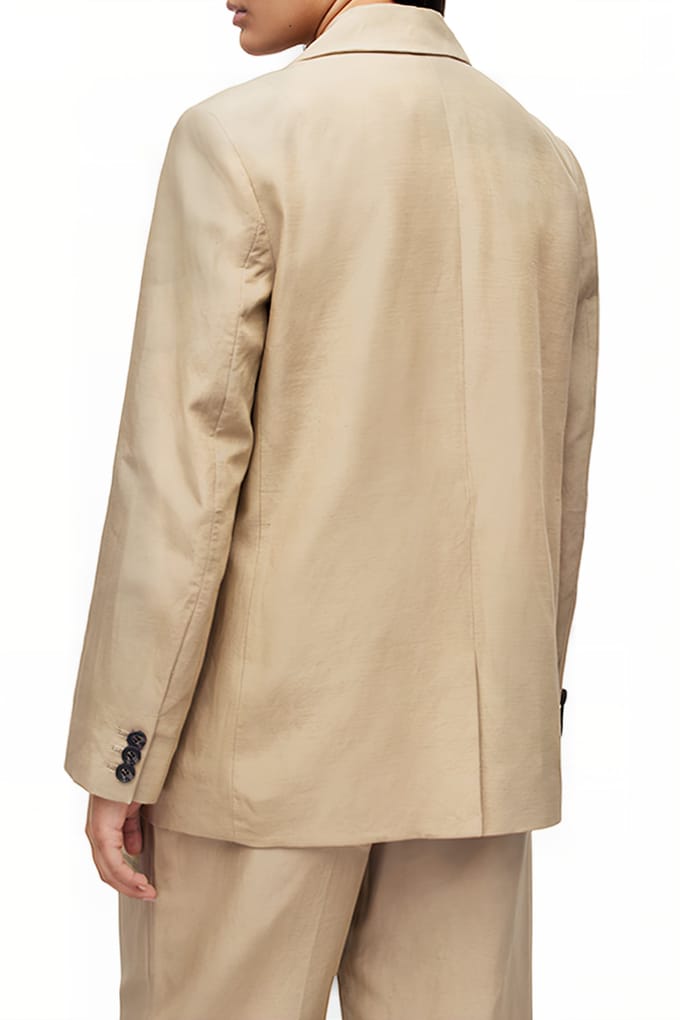 AllSaints Petra Blazer Light Beige Maat: 44 | Blazers Outlet | Dames | Beige