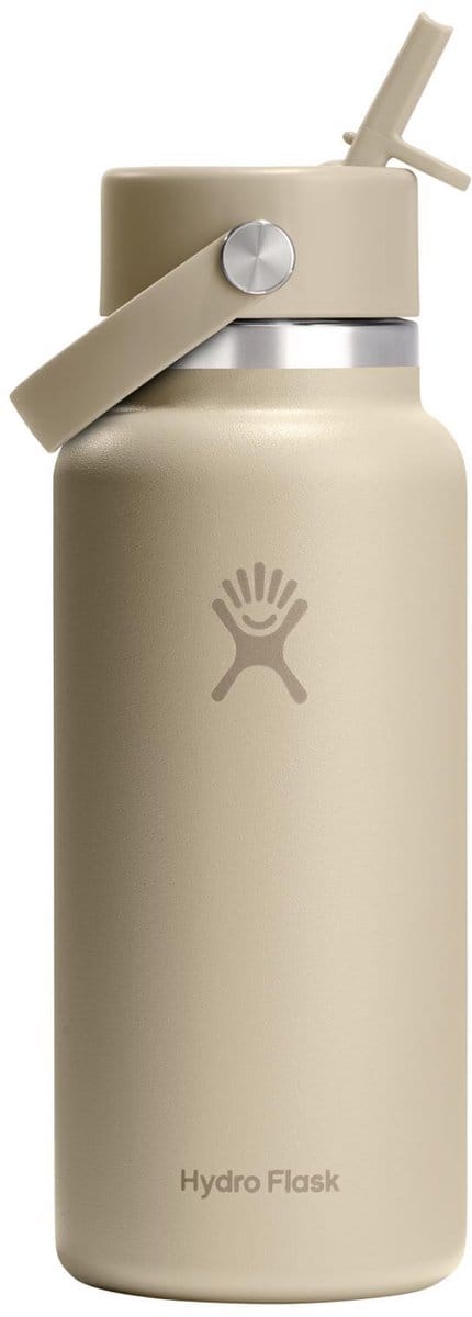 Hydro Flask - Wide Mouth Flex Straw Cap Drinkfles - 946 ml - Oat