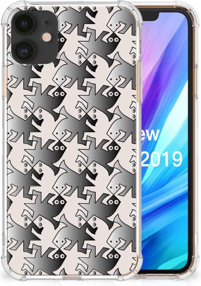 Apple iPhone 11 Case Anti-shock Salamander Grey