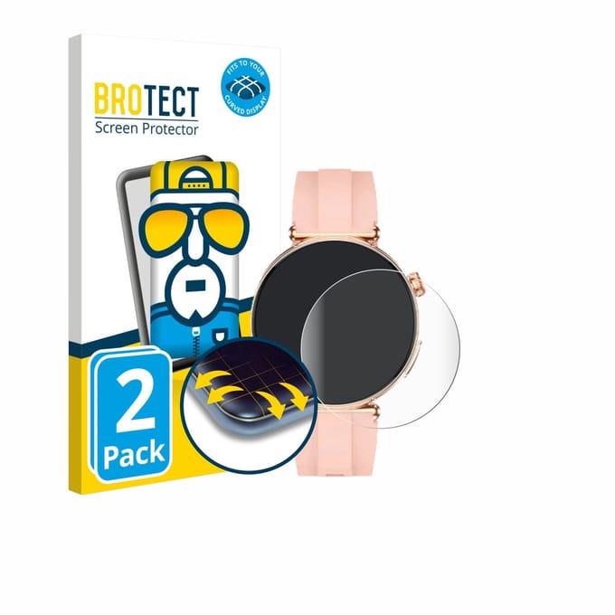 BROTECT - Screenprotector voor Knauermann Pro 4 Mini 2026 - Folie Beschermfolie transparant volledig dekking - 2 Stuks