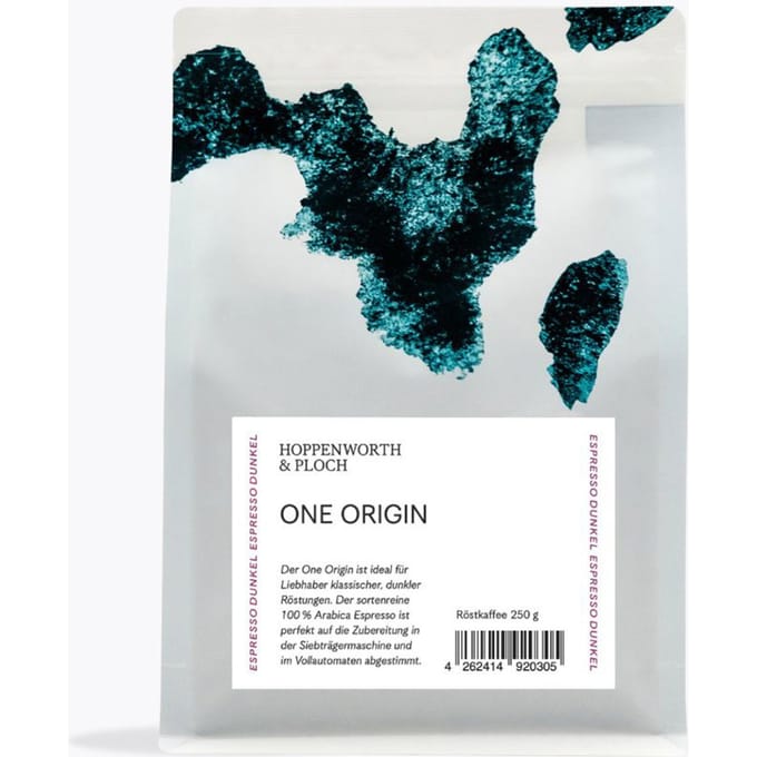 Hoppenworth & Ploch Hoppenworth &amp; Ploch One Origin Espresso 250g
